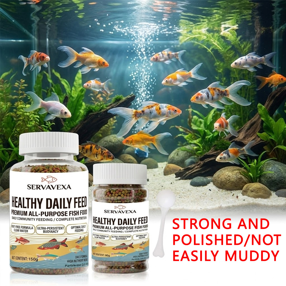 Tetra Fish In Aquarium - Premium Aquarium Fish Food 150g Micro