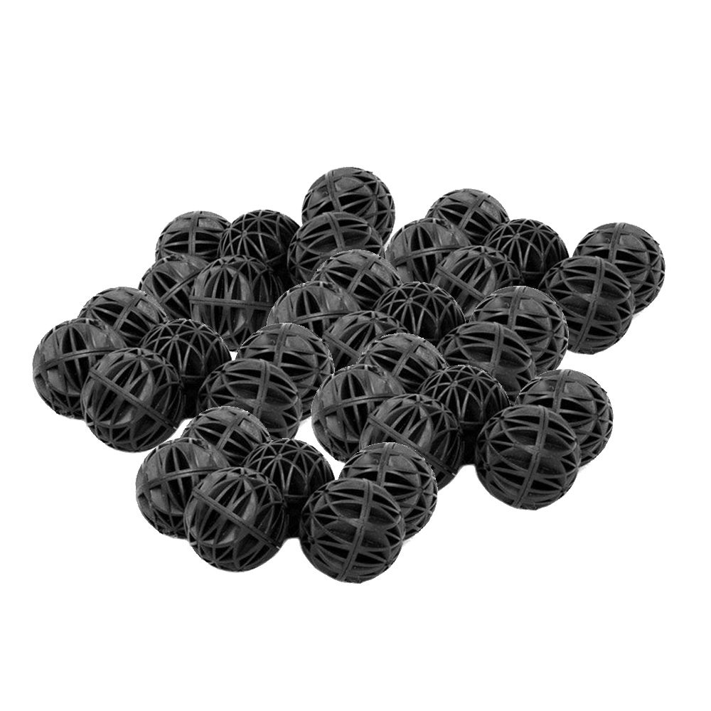 Aquarium Fish Black - 100pcs 18mm Biological Bio Balls Aquarium