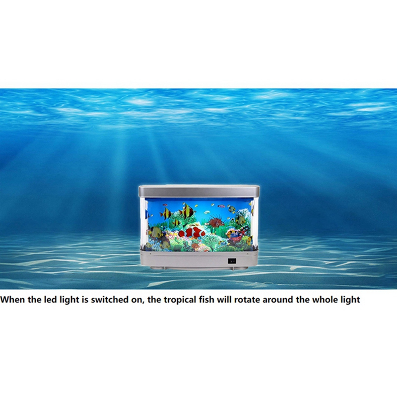 Dynamic Virtual Ocean LED Fish - đánh giá và giá Aquarium Fish Dolphin