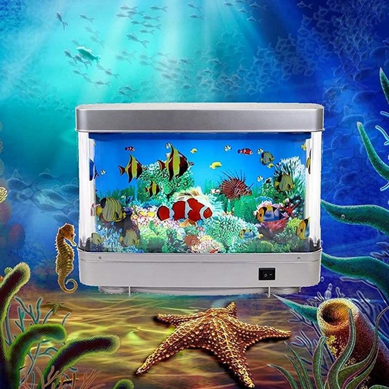Dynamic Virtual Ocean LED Fish - đánh giá và giá Aquarium Fish Dolphin
