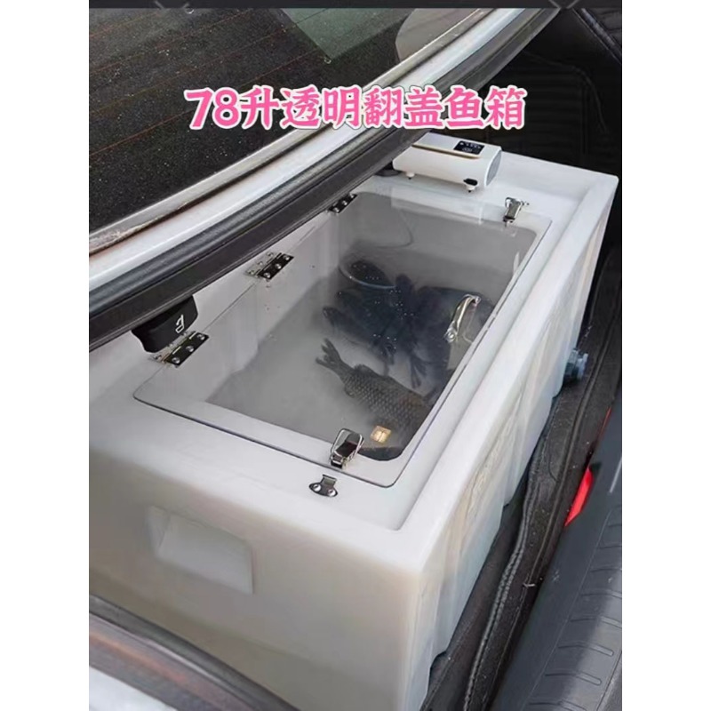 Car-mounted live fish box, thi - đánh giá và giá Aquarium Fish Fishing