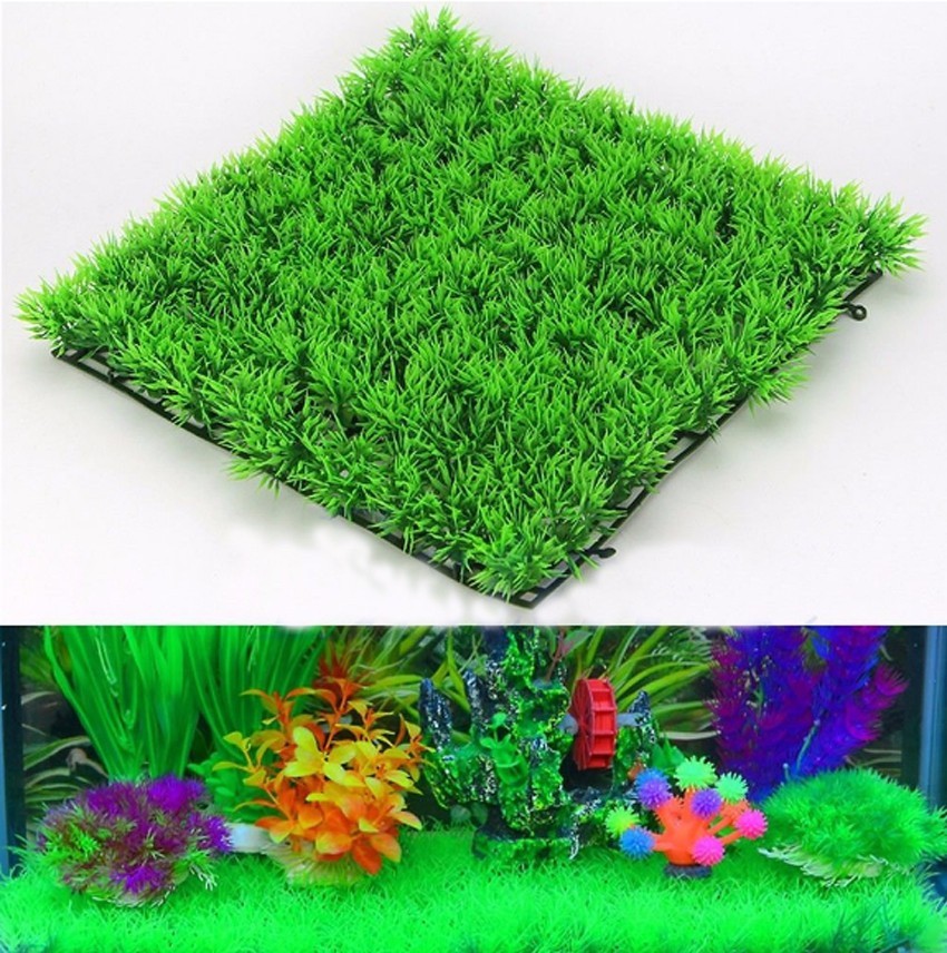 Artificial Green Grass Plant L - đánh giá và giá Aquarium Fish Green