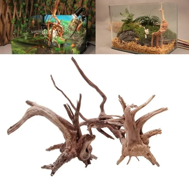 Natural Tree Trunk Driftwood A - đánh giá và giá Aquarium Fish Cichlid