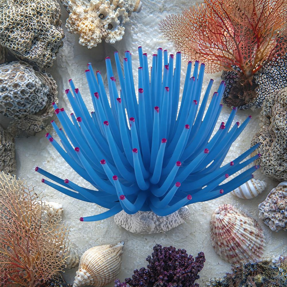 Fish Tank Ornament Silicone Se - đánh giá và giá Aquarium Fish Accessories