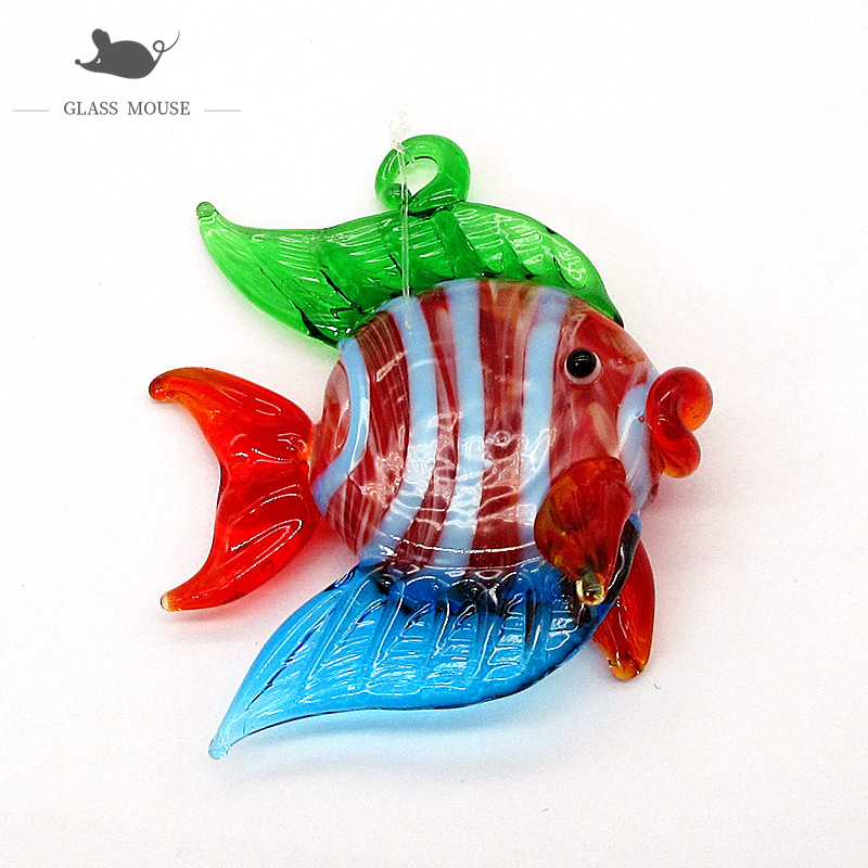Thủy Tinh Murano Mặt Kính Nổi  - đánh giá và giá Aquarium Fish Dolphin