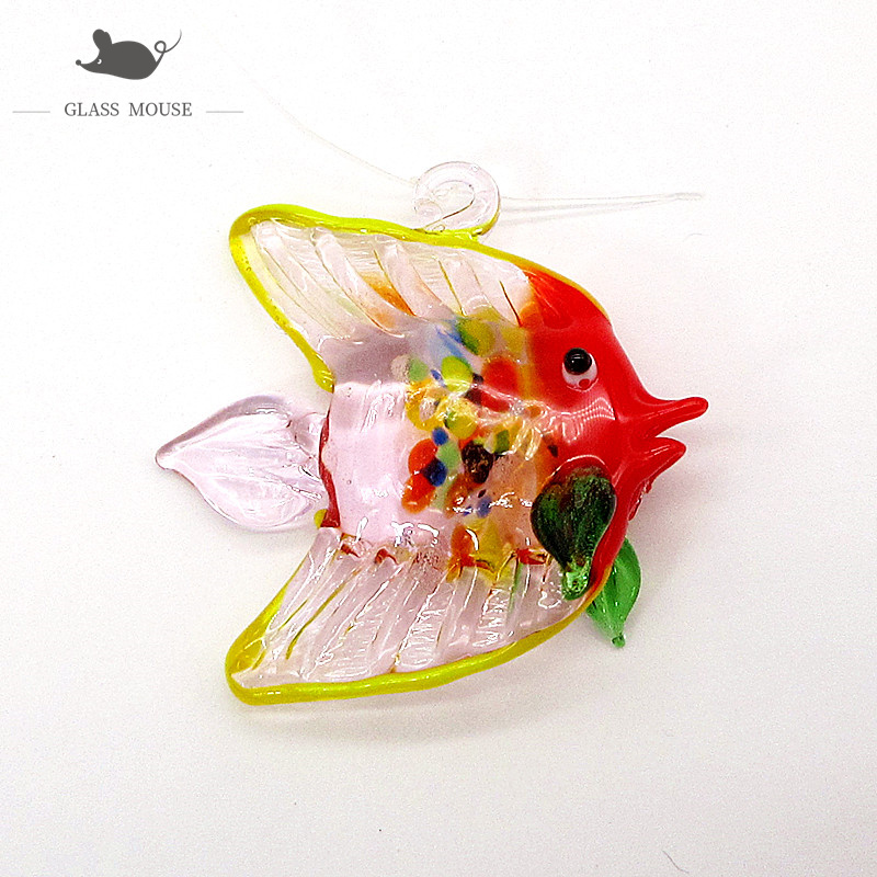 Thủy Tinh Murano Mặt Kính Nổi  - đánh giá và giá Aquarium Fish Dolphin