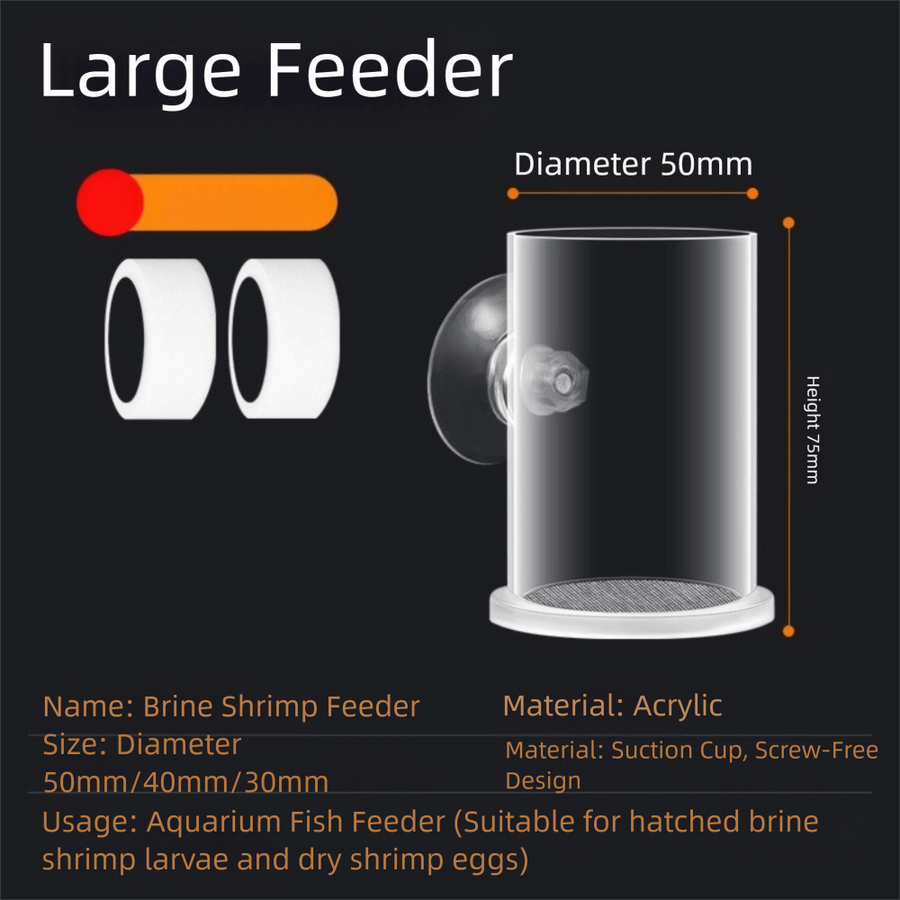 Acrylic Brine Shrimp Feeder Fi - đánh giá và giá Aquarium Fish Vitamin