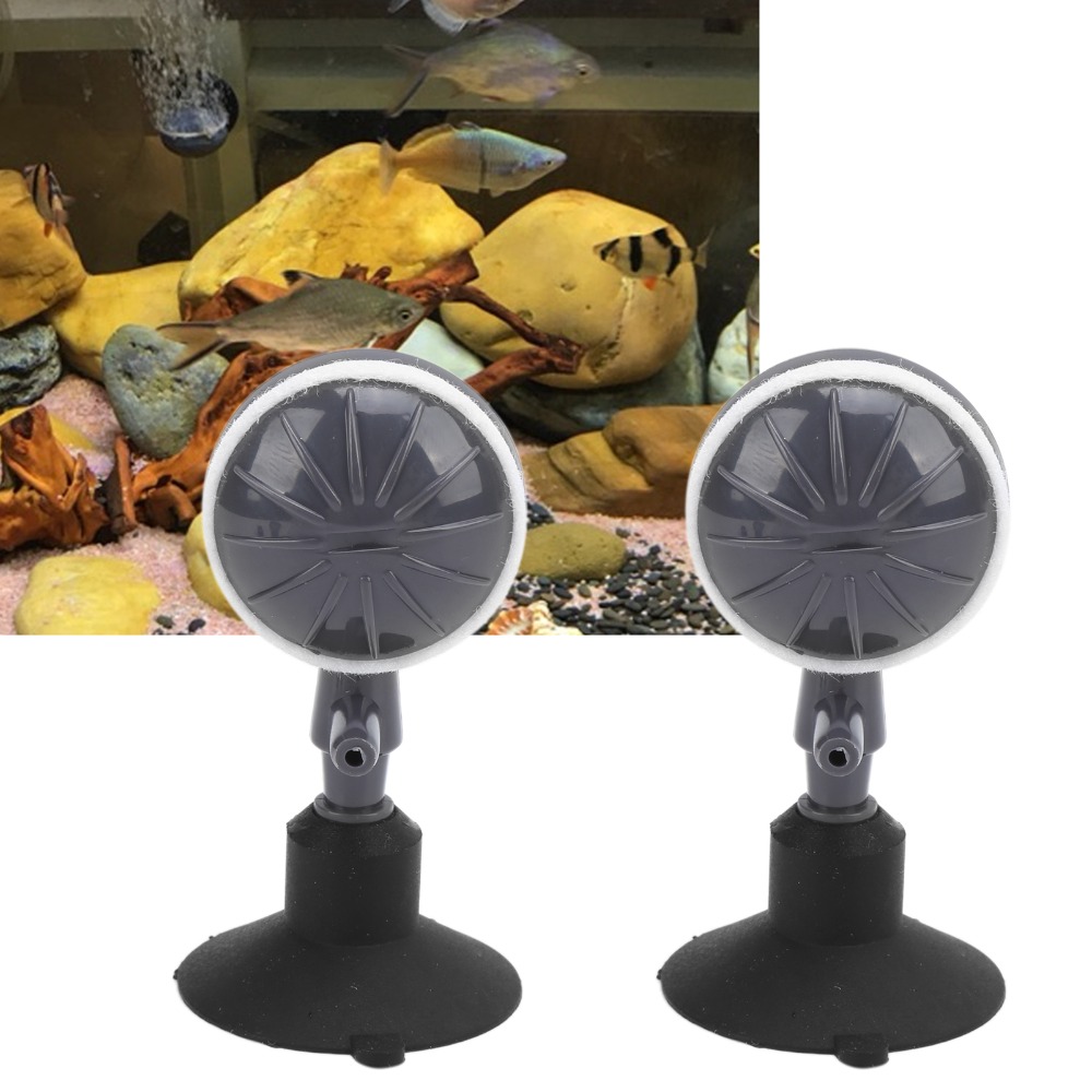 2PCS Set Ultra-Fine Air Stone  - đánh giá và giá Aquarium Fish Black