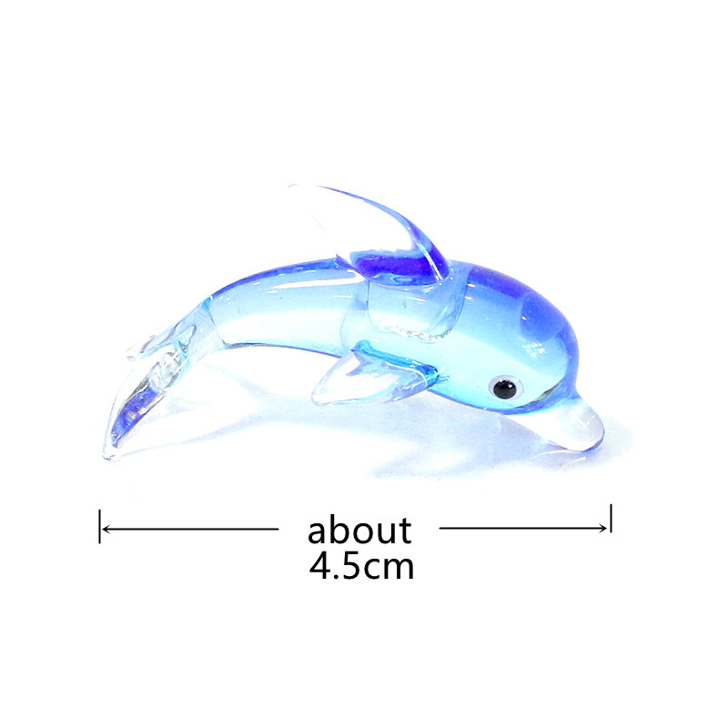 Murano Glass Dolphin Miniature - đánh giá và giá Aquarium Fish Dolphin