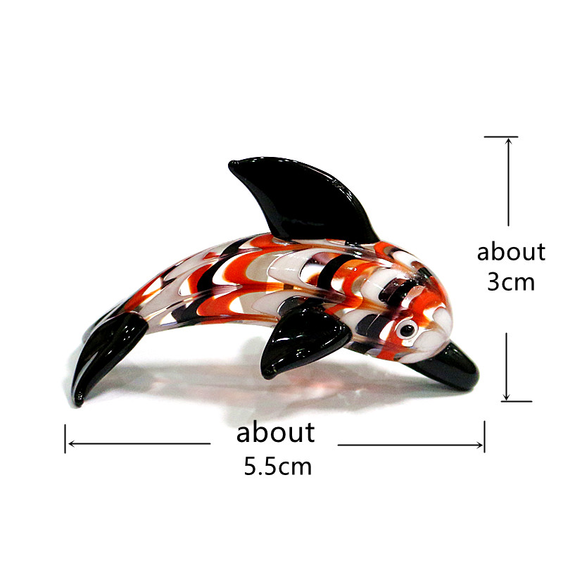 Murano Glass Dolphin Miniature - đánh giá và giá Aquarium Fish Dolphin