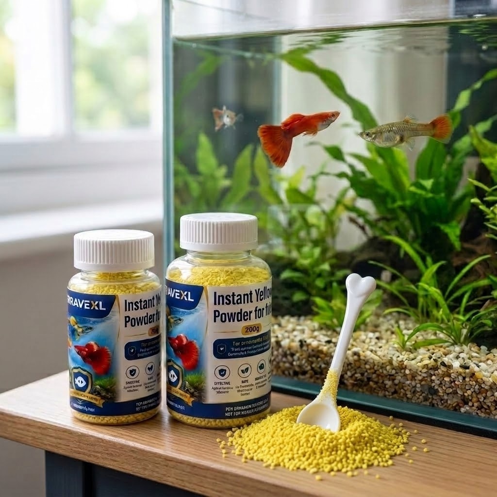 All-in-One Instant Yellow Powd - đánh giá và giá Aquarium Fish Vitamin