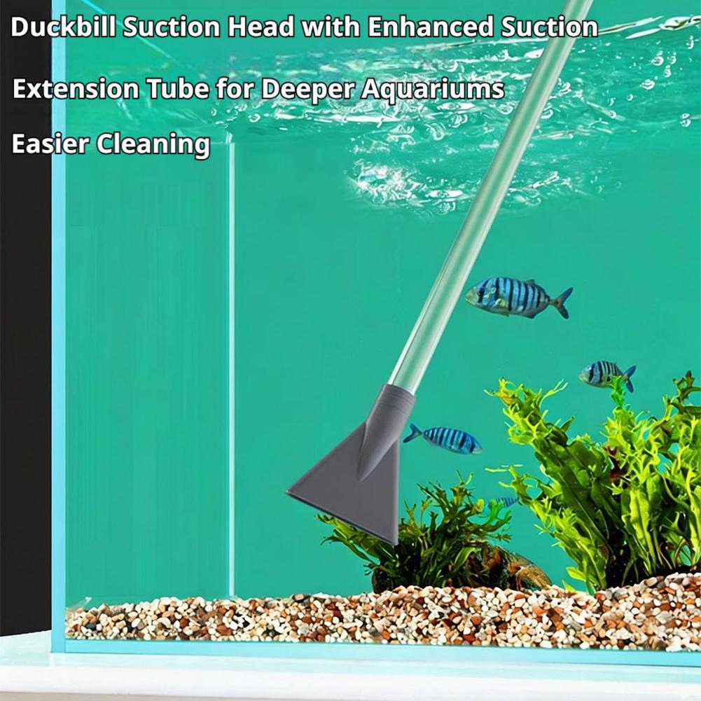 Manual Aquarium Siphon Fish Ta - đánh giá và giá Aquarium Fish Tank Cleaner