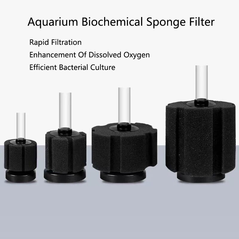 Black Spong Filter for Aquariu - đánh giá và giá Aquarium Fish Black
