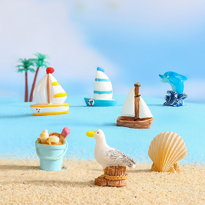 Cartoon Surfboard Seashells Se - đánh giá và giá Aquarium Fish Dolphin