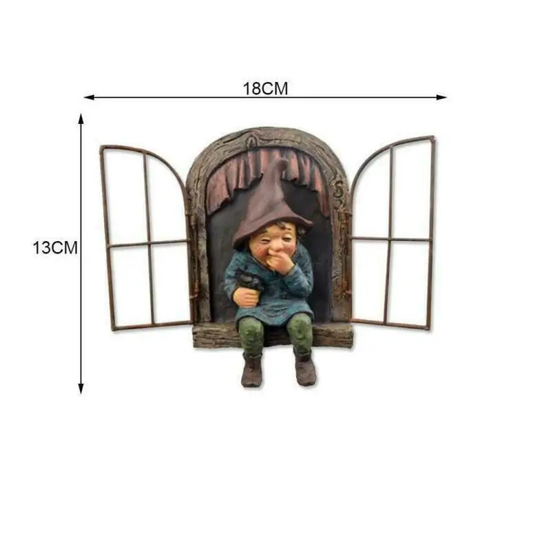 Naughty Garden Statue Elf Go O - đánh giá và giá Aquarium Decoration Rock