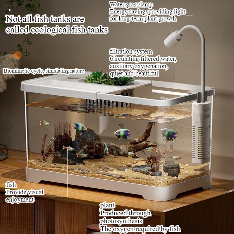 Fish tank household aquarium l - đánh giá và giá Aquarium Fish In Bowl