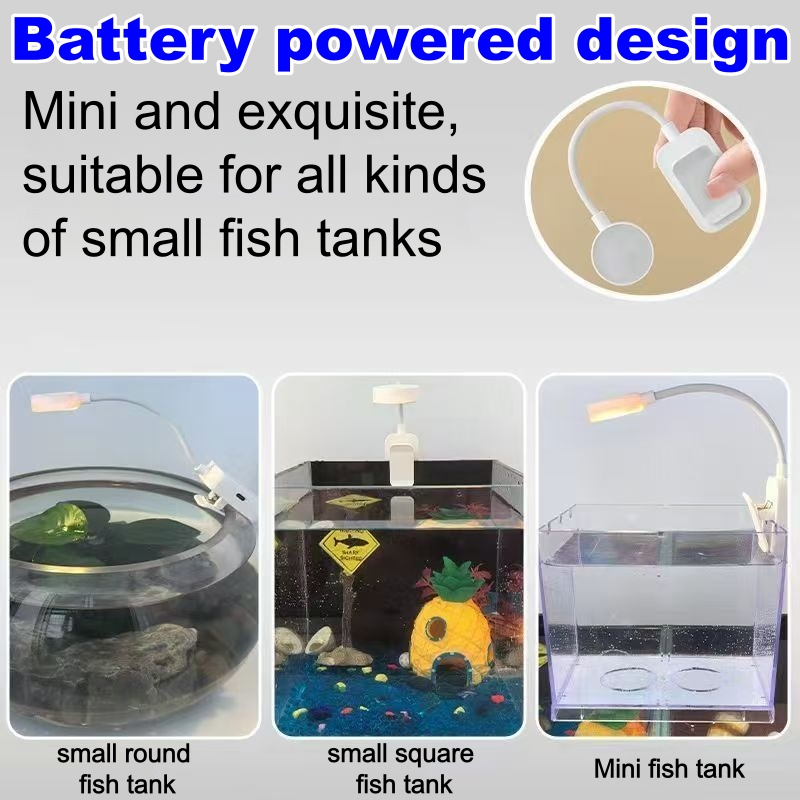 LED Aquarium Light Clip On Fis - đánh giá và giá Aquarium Fish Colorful