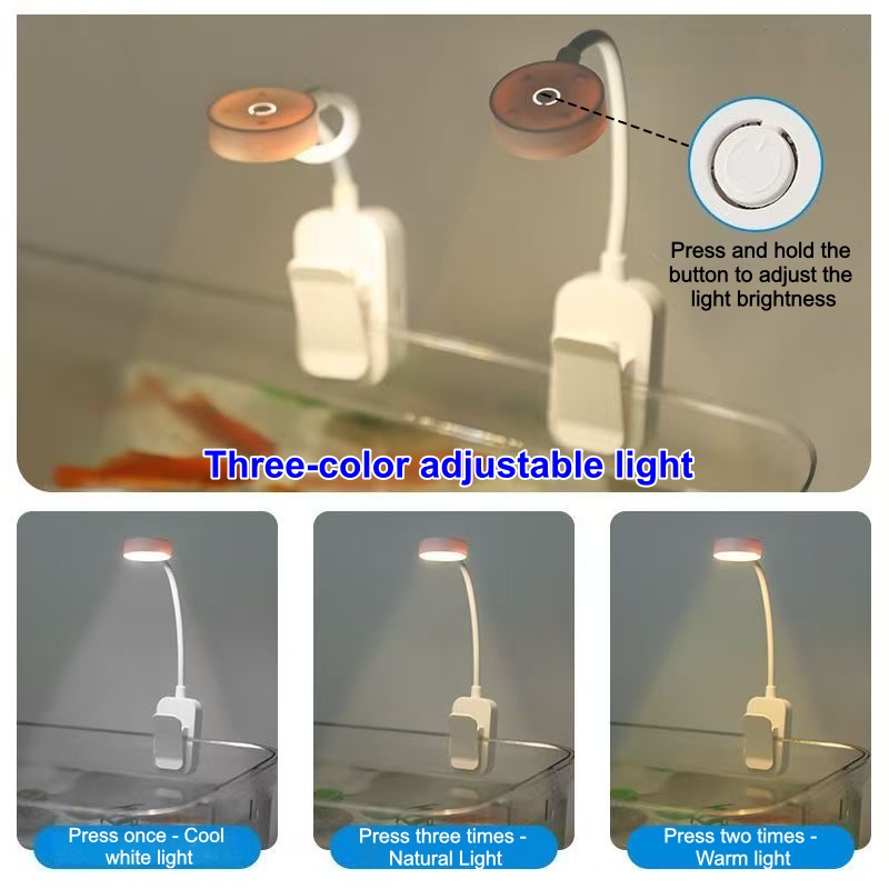 LED Aquarium Light Clip On Fis - đánh giá và giá Aquarium Fish Colorful