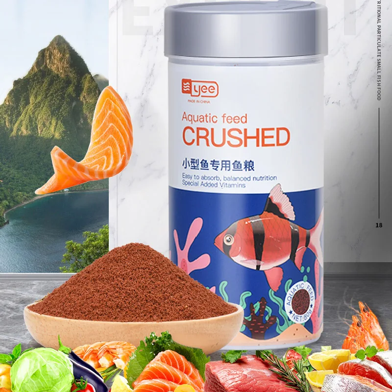Aquarium Crushed Added Vitamin - đánh giá và giá Aquarium Fish Vitamin