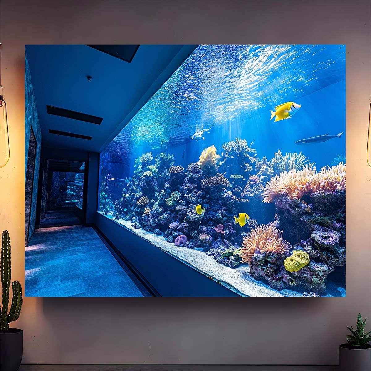 Vibrant Underwater Aquarium Ta - đánh giá và giá Aquarium Fish Colorful