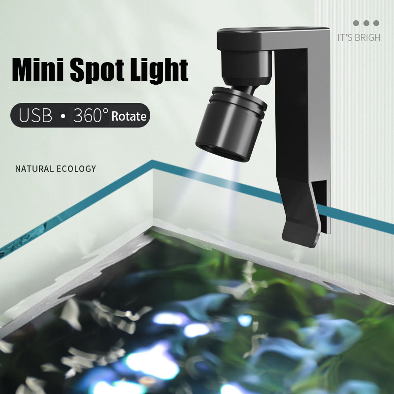 USB Clamp Light Waterproof Whi - đánh giá và giá Aquarium Fish Colorful