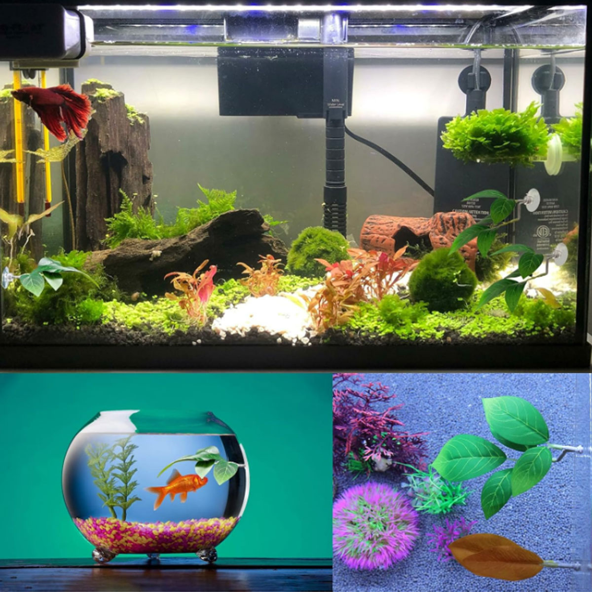 1 PC Betta Fish Hammock Soft A - đánh giá và giá Aquarium Fish Enrichment