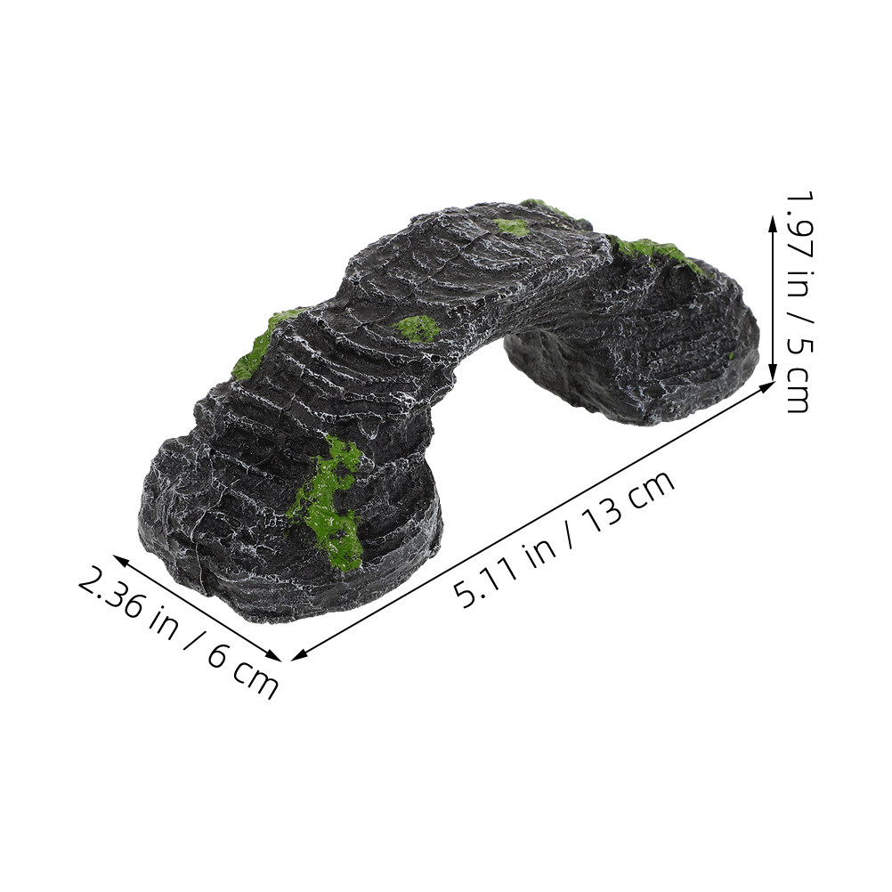 Reptile Basking Platform Rock  - đánh giá và giá Aquarium Decoration Rock