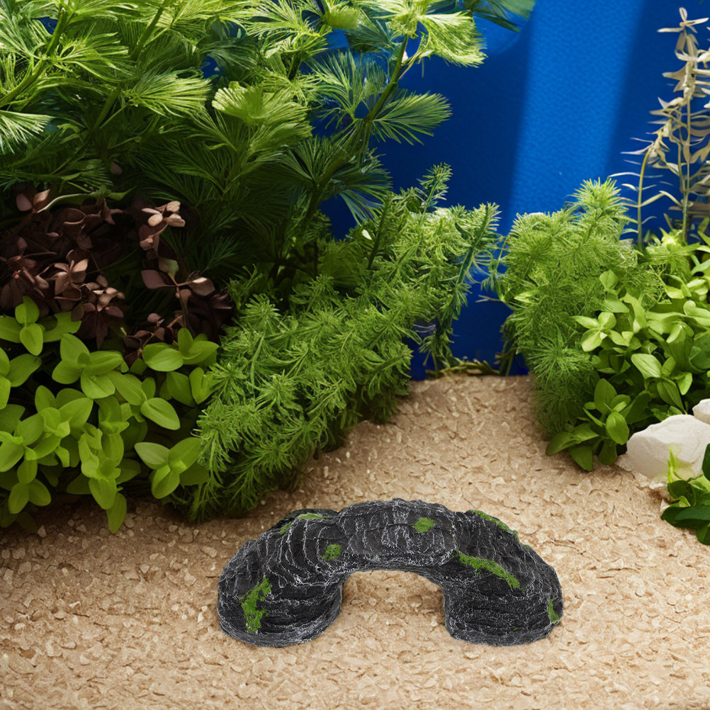 Reptile Basking Platform Rock  - đánh giá và giá Aquarium Decoration Rock