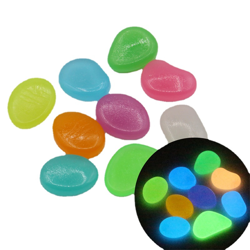50pcs Luminous Stone Fluoresce - đánh giá và giá Aquarium Fish Fishing