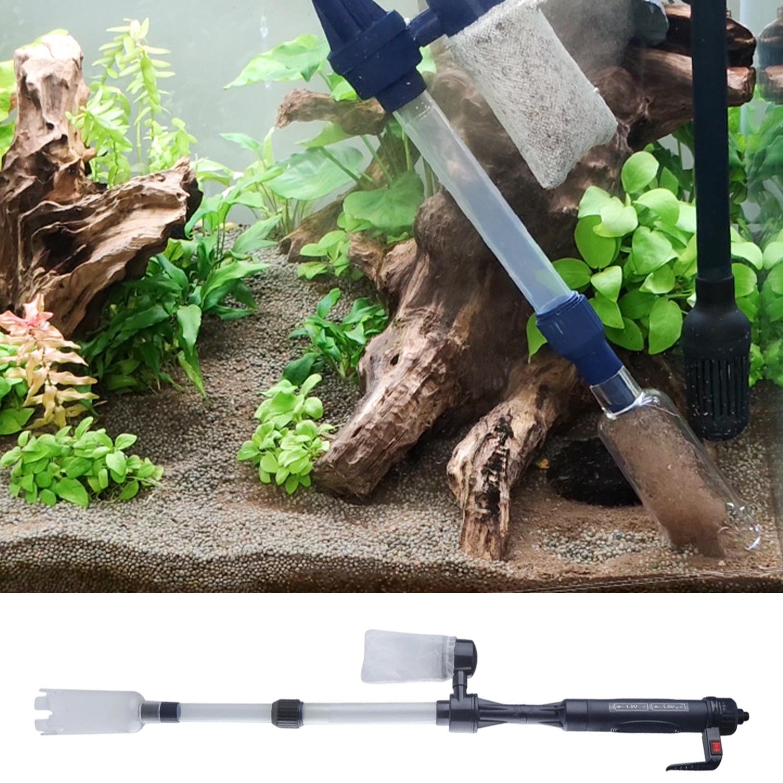 Aquarium Gravel Cleaner Telesc - đánh giá và giá Aquarium Fish Tank Cleaner