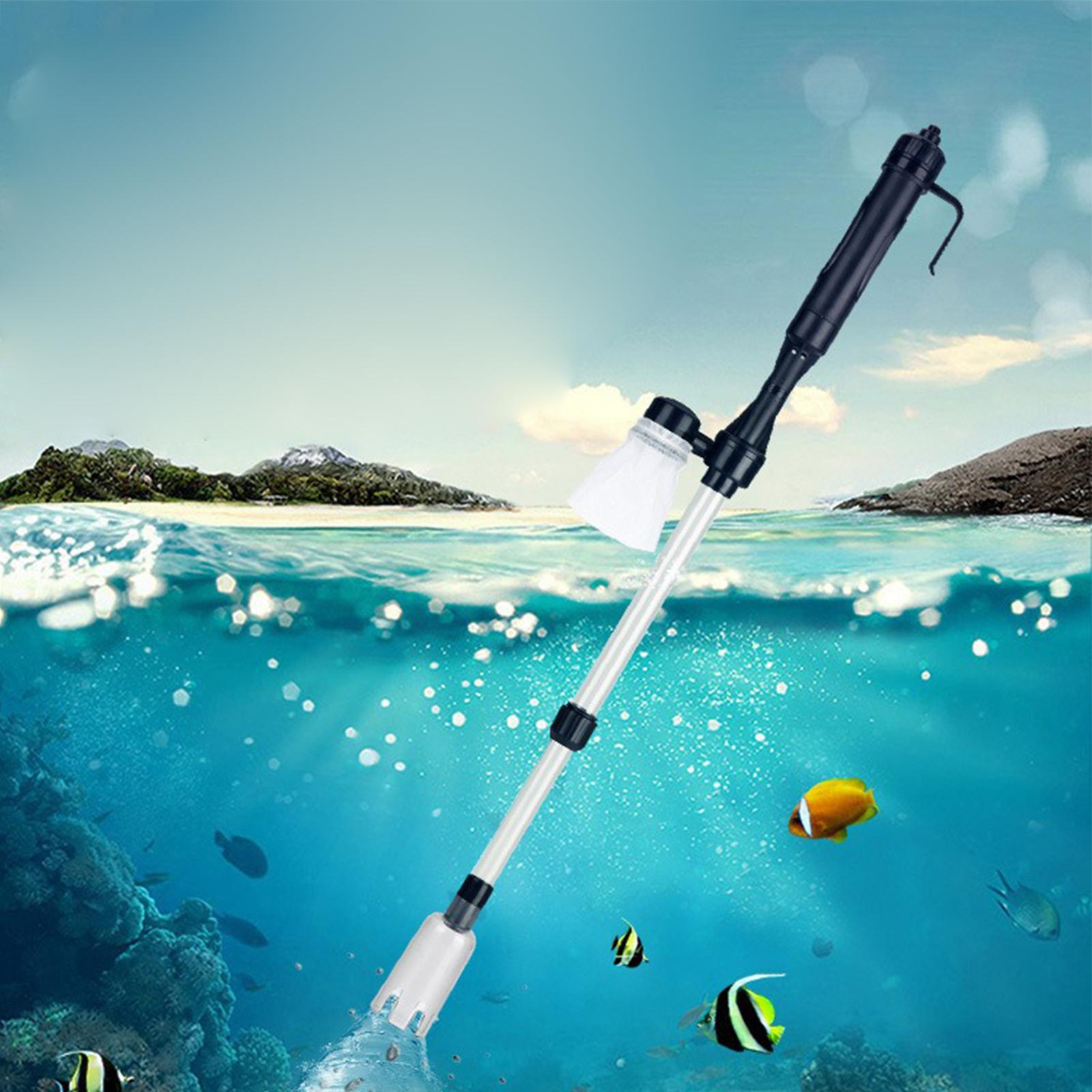 Aquarium Gravel Cleaner Telesc - đánh giá và giá Aquarium Fish Tank Cleaner