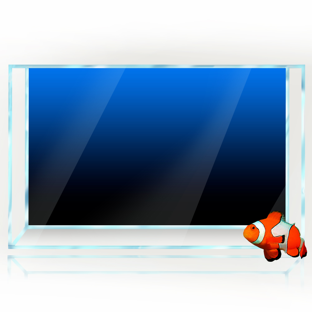 Fish Tank Background Sticker B - đánh giá và giá Aquarium Fish Black