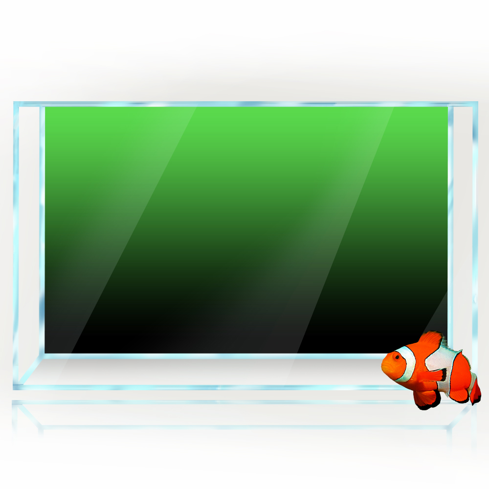 Fish Tank Background Sticker B - đánh giá và giá Aquarium Fish Black