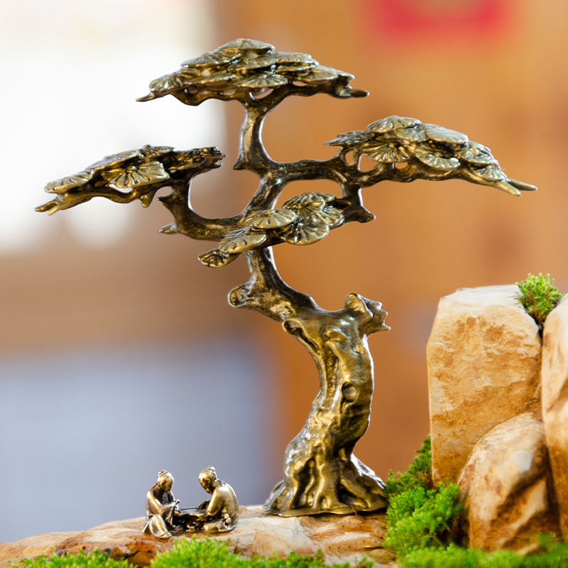Mini Welcome Pine Miniature Fi - đánh giá và giá Aquarium Decoration Rock