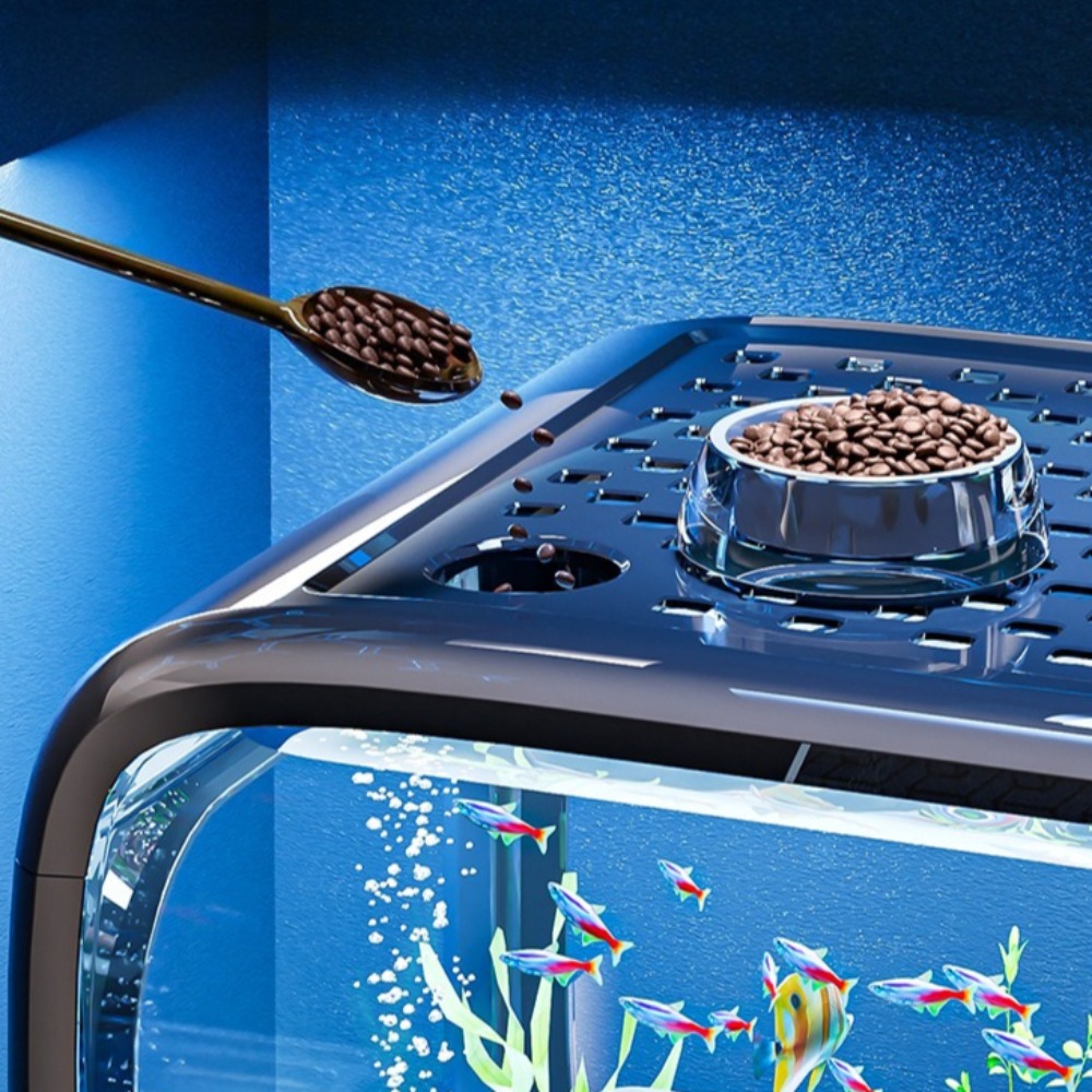 Transparent Luxury Fish Tank D - đánh giá và giá Aquarium Fish Cichlid