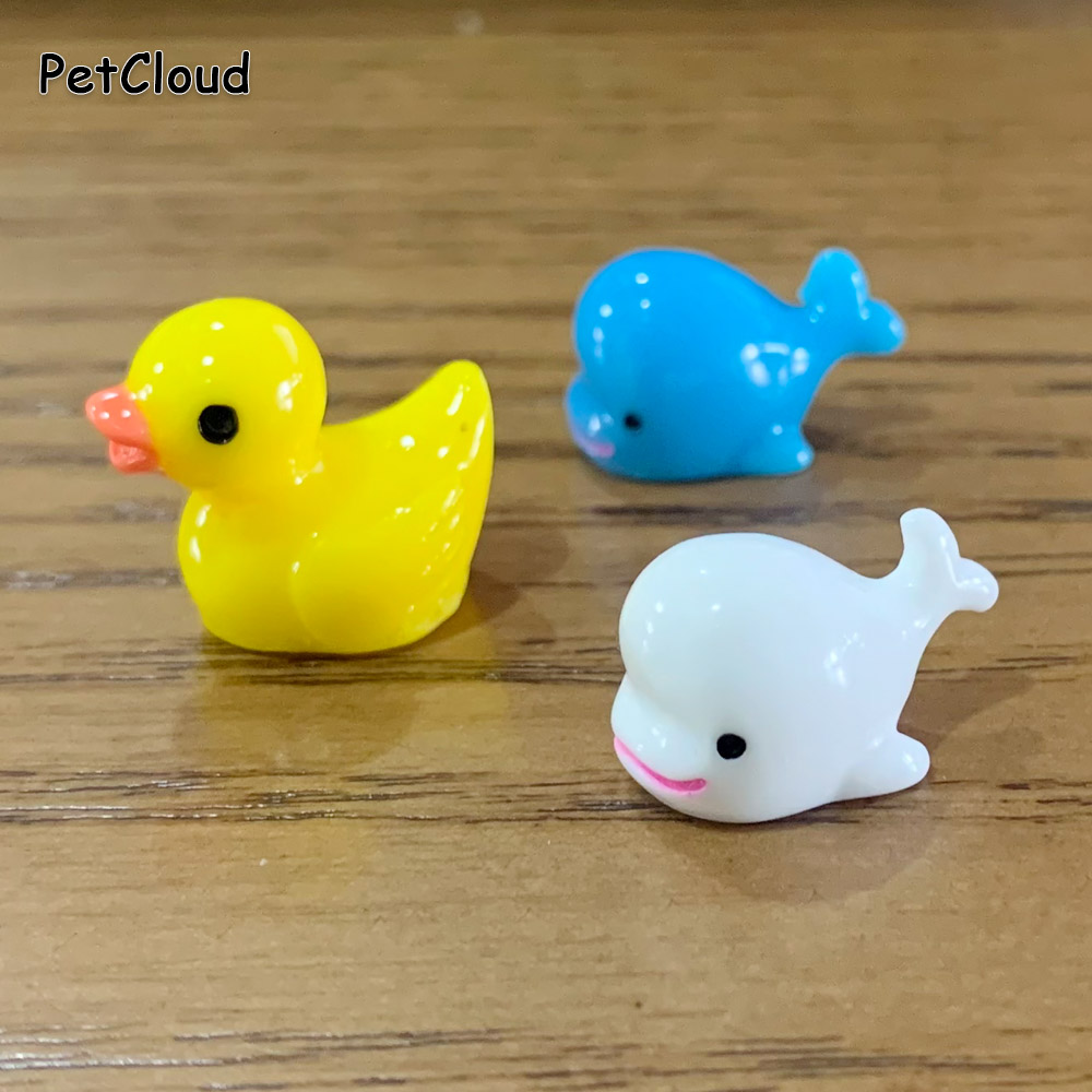 Bộ 5 Cá Vật Trang Trí Vịt Cá V - đánh giá và giá Aquarium Fish Dolphin
