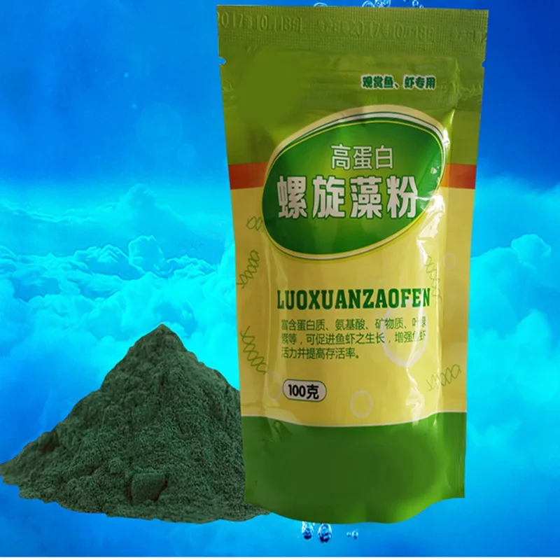 Spirulina Powder Bottle Health - đánh giá và giá Aquarium Fish Vitamin