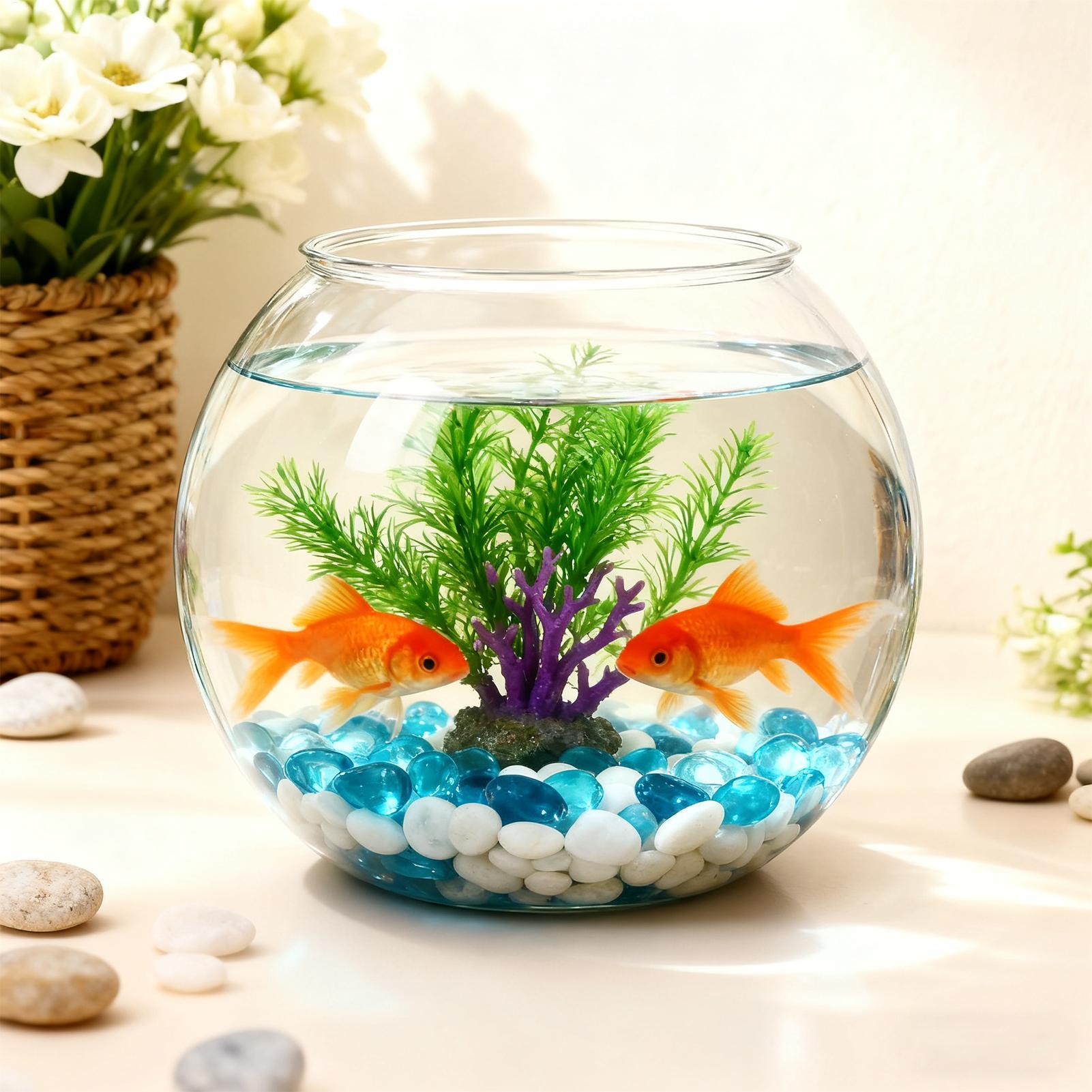 Bubble Bowl Space-Saving Aquar - đánh giá và giá Aquarium Fish In Bowl