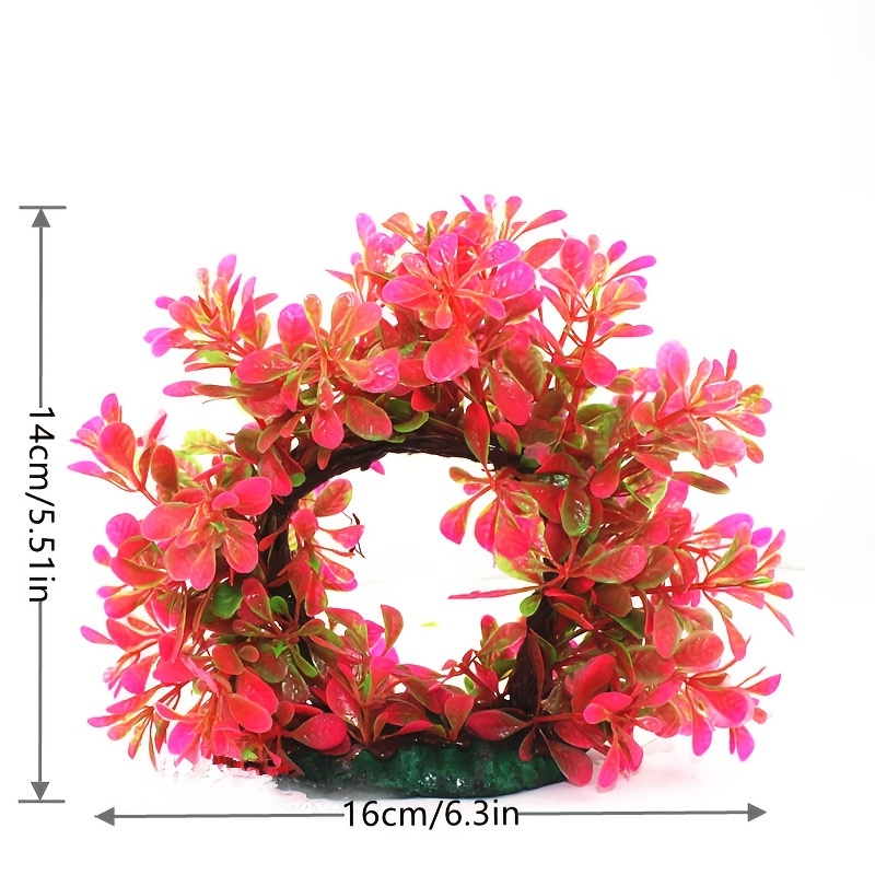 Underwater Wreath Artificial U - đánh giá và giá Aquarium Fish Green
