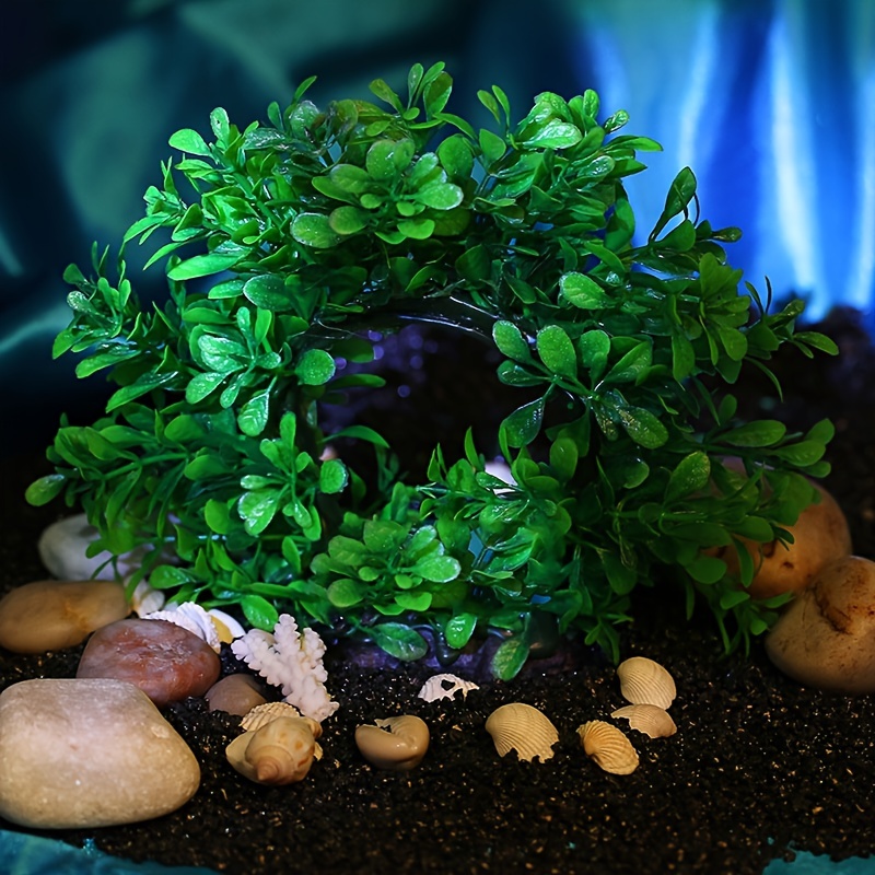 Underwater Wreath Artificial U - đánh giá và giá Aquarium Fish Green