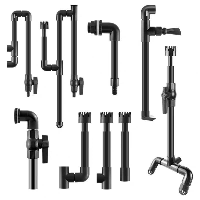 PVC Black Fish Tank Water Pipe - đánh giá và giá Aquarium Fish Black
